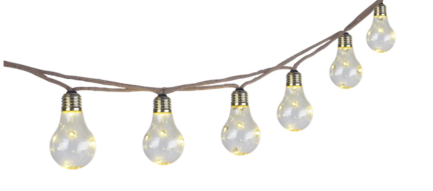 Solar-Lichterkette Amber